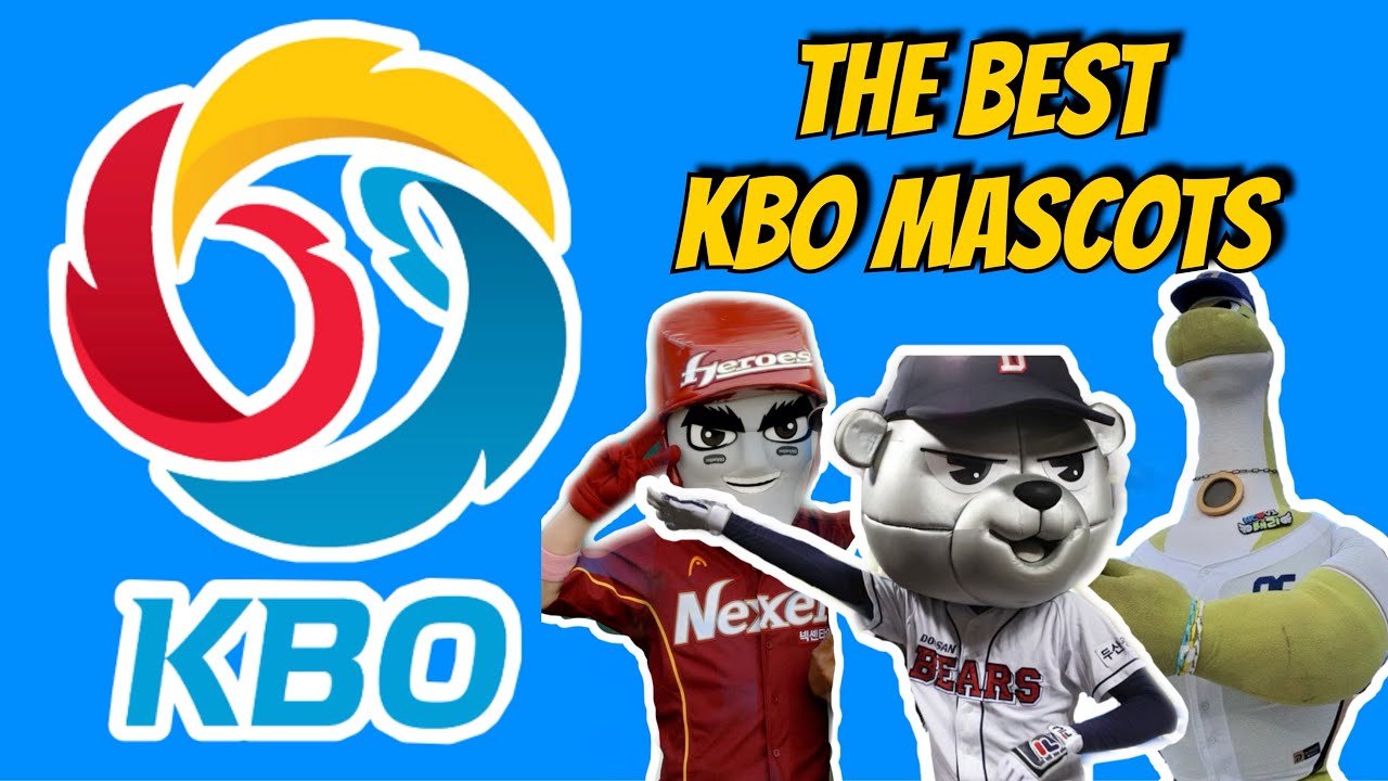 THE BEST MASCOTS IN THE KBO (KOREAN BASEBALL LEAGUE)