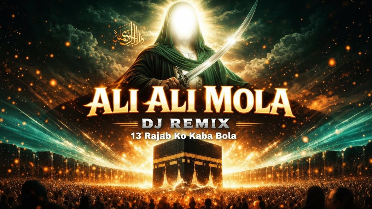 Ali Ali Mola New DJ TAN Remix 2025 🔊 | 13 Rajab Special | Heavy Bass Manqabat