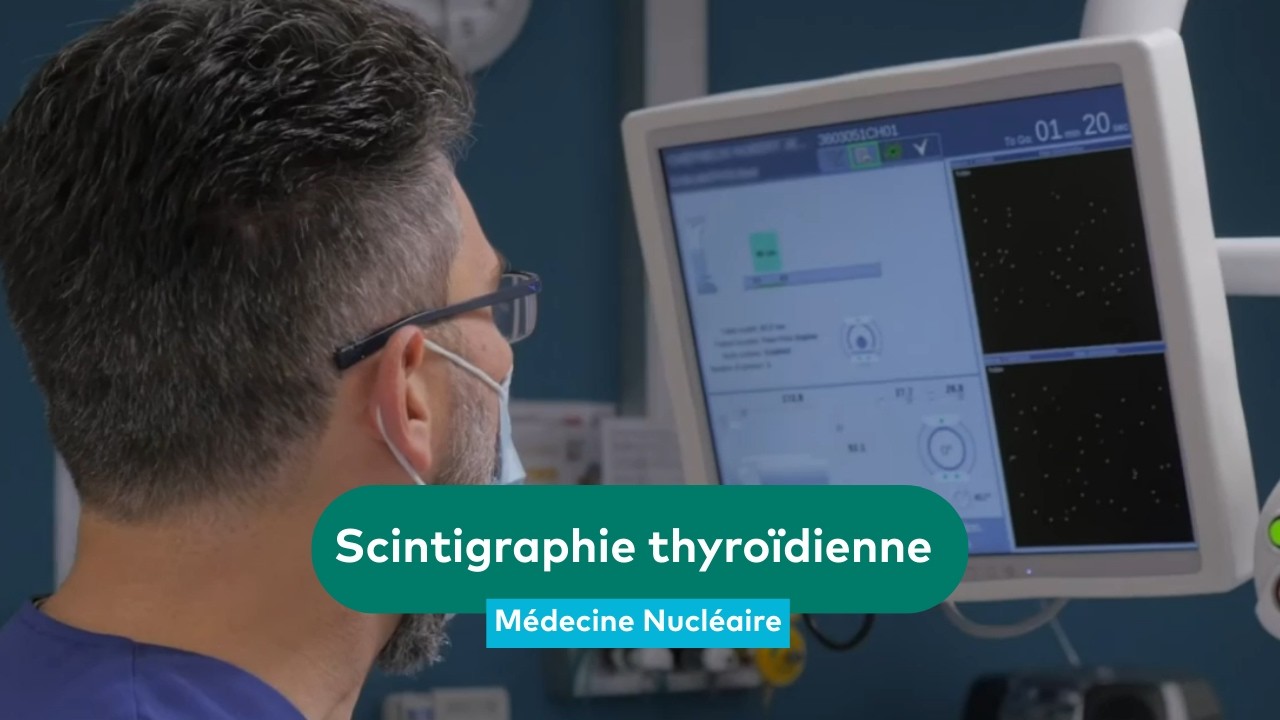 Médecine nucléaire - Scintigraphie thyroïdienne