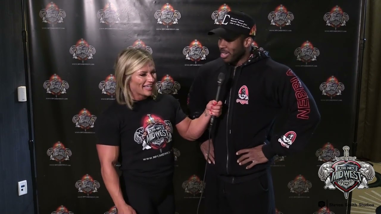 2023 IFBB St  Louis Pro Athlete Interviews Benquil Marigny