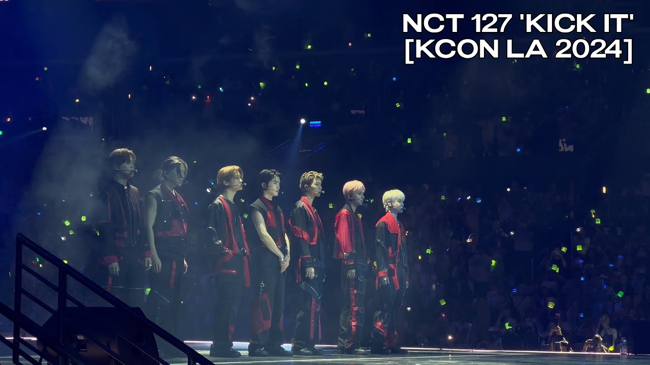 [4K] [KCON LA 2024] NCT 127 (엔시티 127) 'Kick It (영웅)'