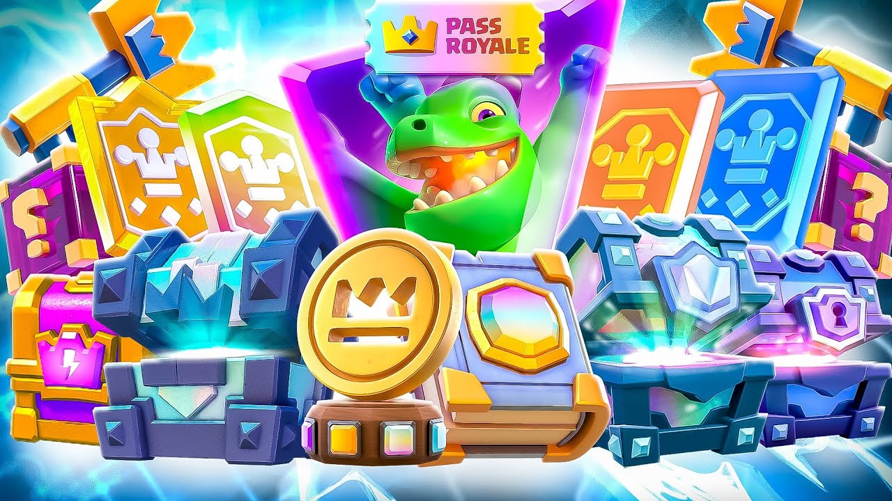 Opening All Pass Royale Rewards in Season 75! | Clash Royale