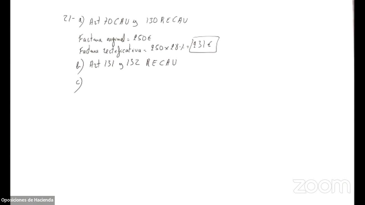 Corrección tercer ejercicio THAC