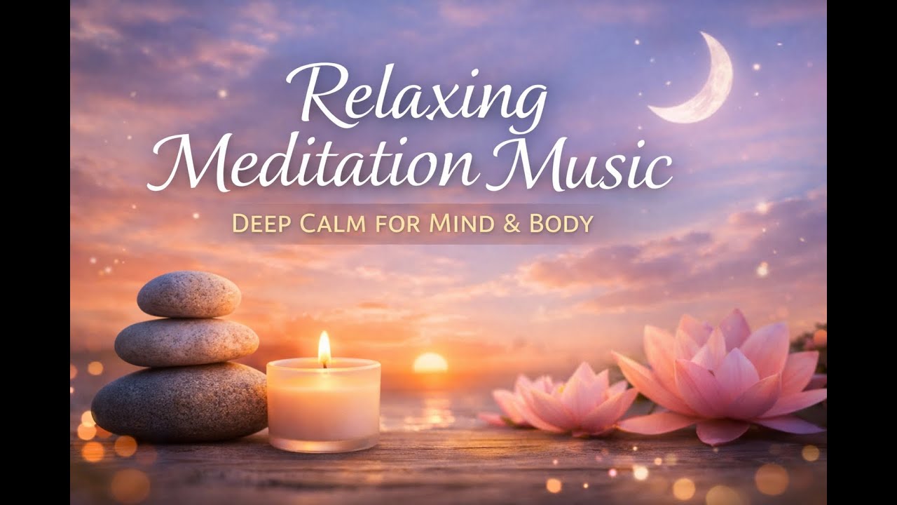 Deep Relaxation & Meditation Music 🌙 Calm Mind, Gentle Healing, Inner Peace