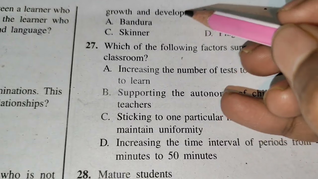 10 QUESTIONS OF THE DAY || CHILD DEVELOPMENT AND PEDAGOGY || #letscrack 