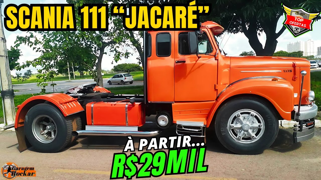 CHAMA NO JACARÉ! SCANIA 111 no PRECINHO À PARTIR DE 29 MIL #qualificado #scania111 #jacaré111