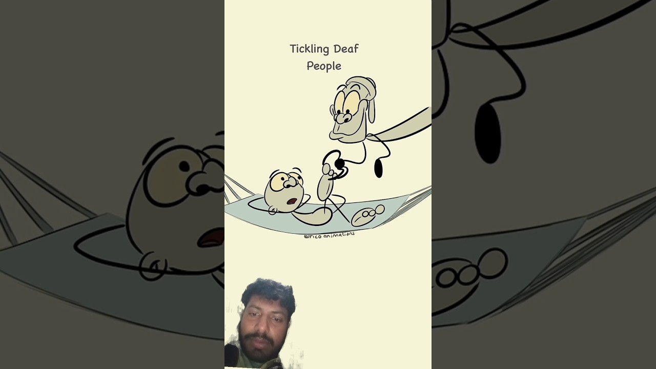 tickling deaf people be like!😀( 4k memes)