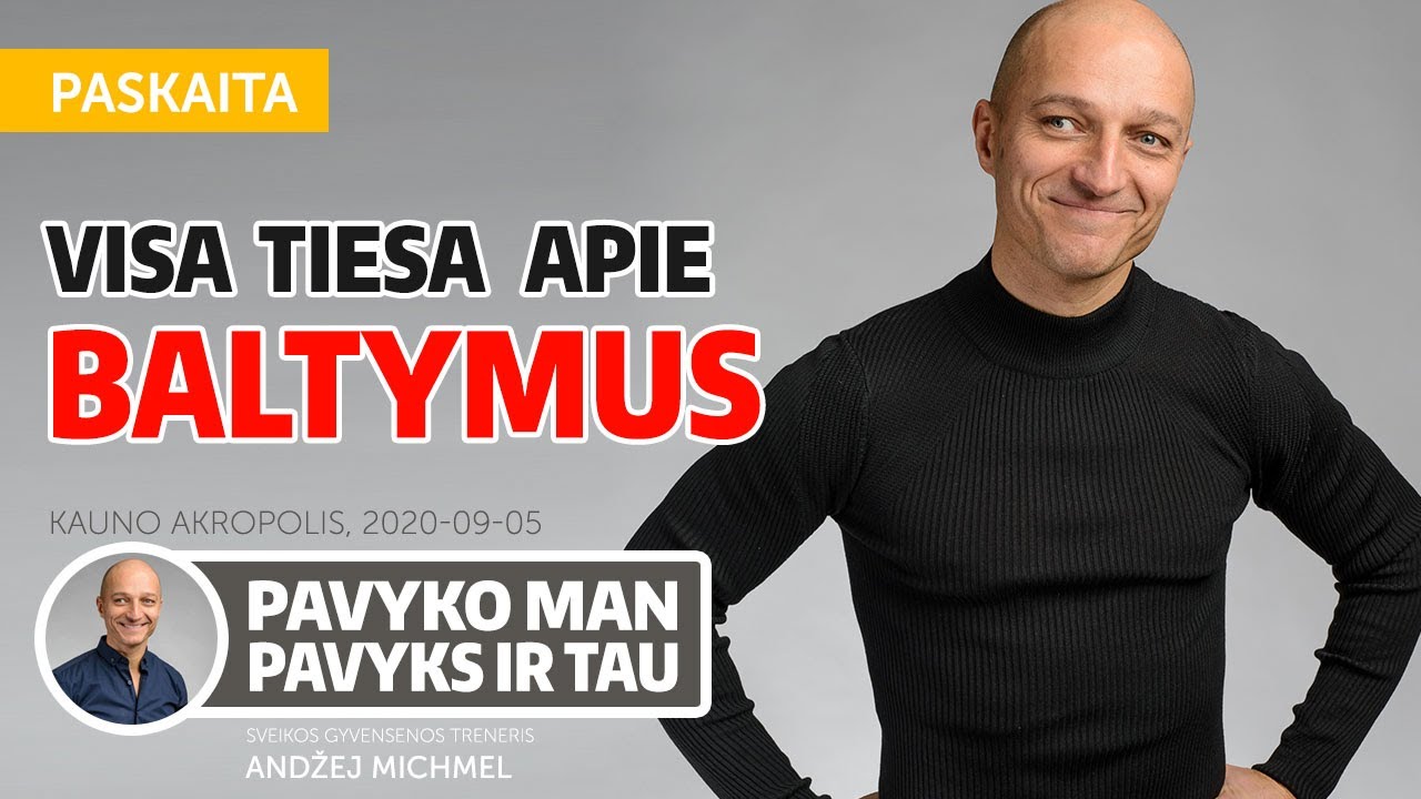 Visa tiesa apie baltymus. Andžej Michmel. Vegfest Kaunas. 2020-09