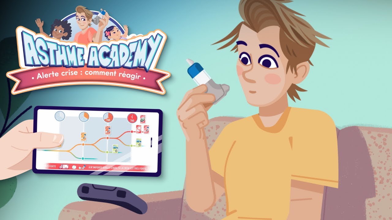 Asthme Academy | Alerte Crise : comment réagir (plan d’action ados)