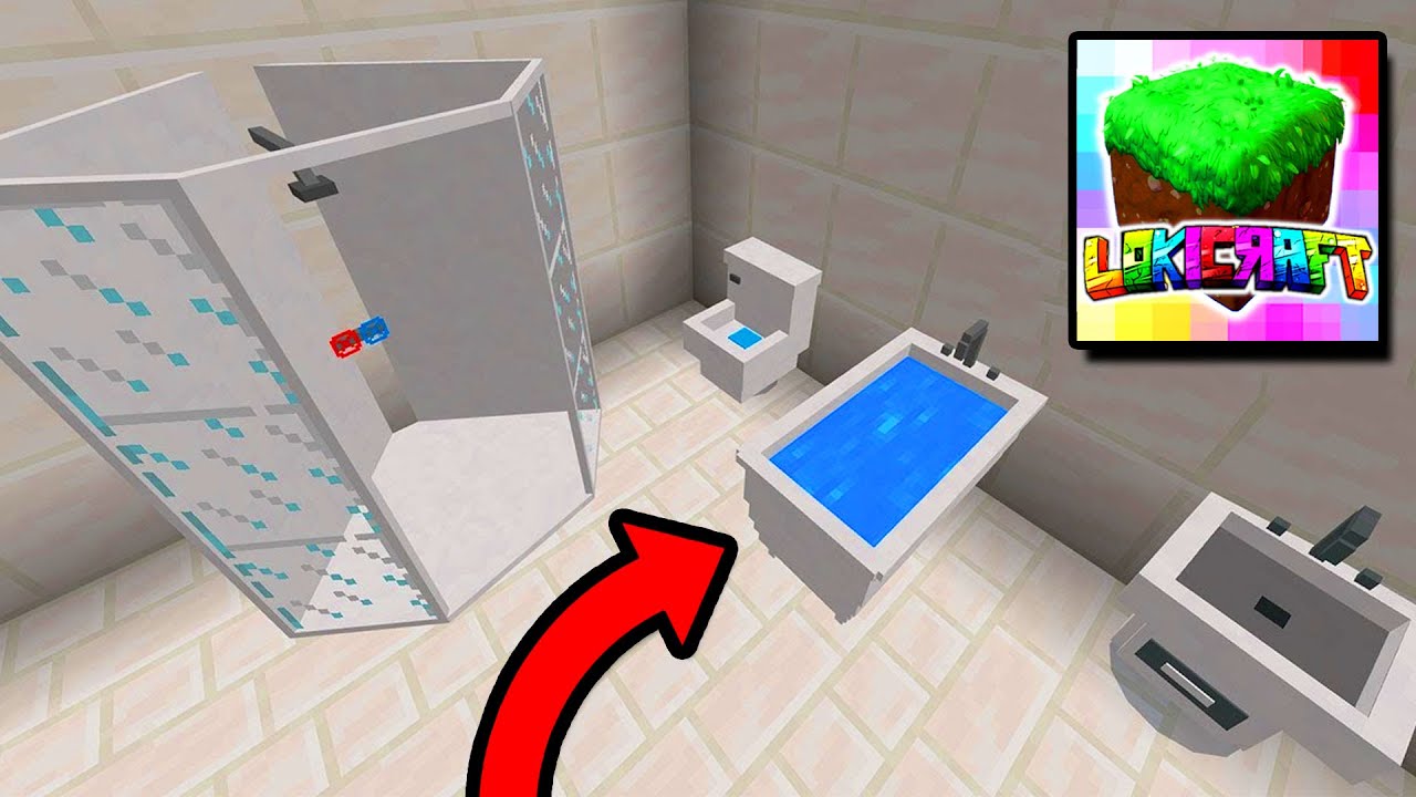LokiCraft: 5 BEST Bathroom Design Ideas (Loki Craft)