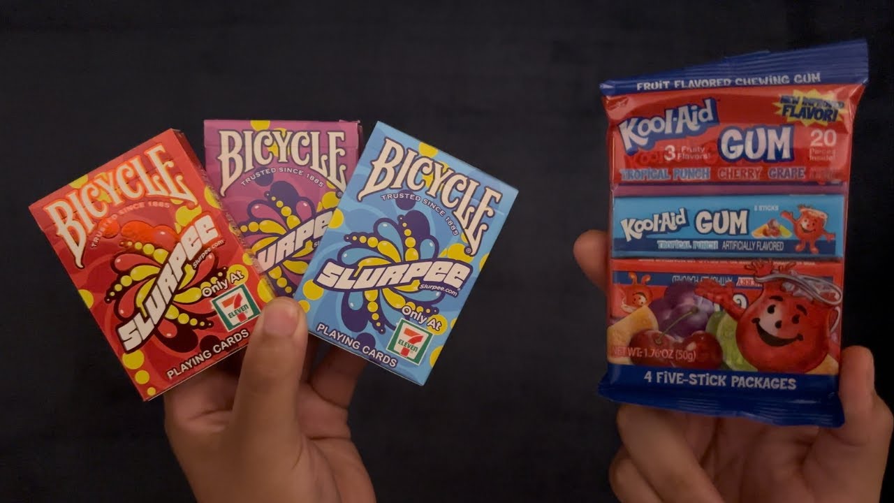 ASMR Gum Chewing 'n' Solitaire Triple Feature