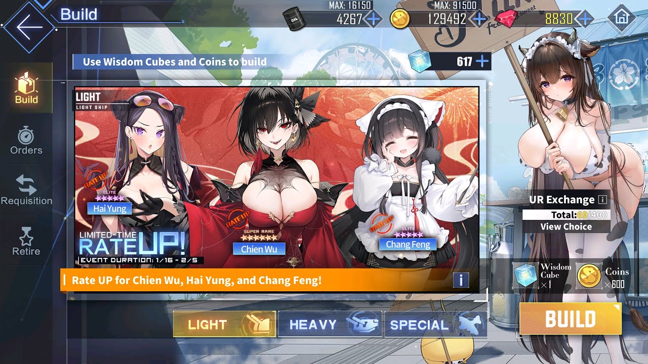 Azur Lane: New [Spring Fashion Festa] Event Build