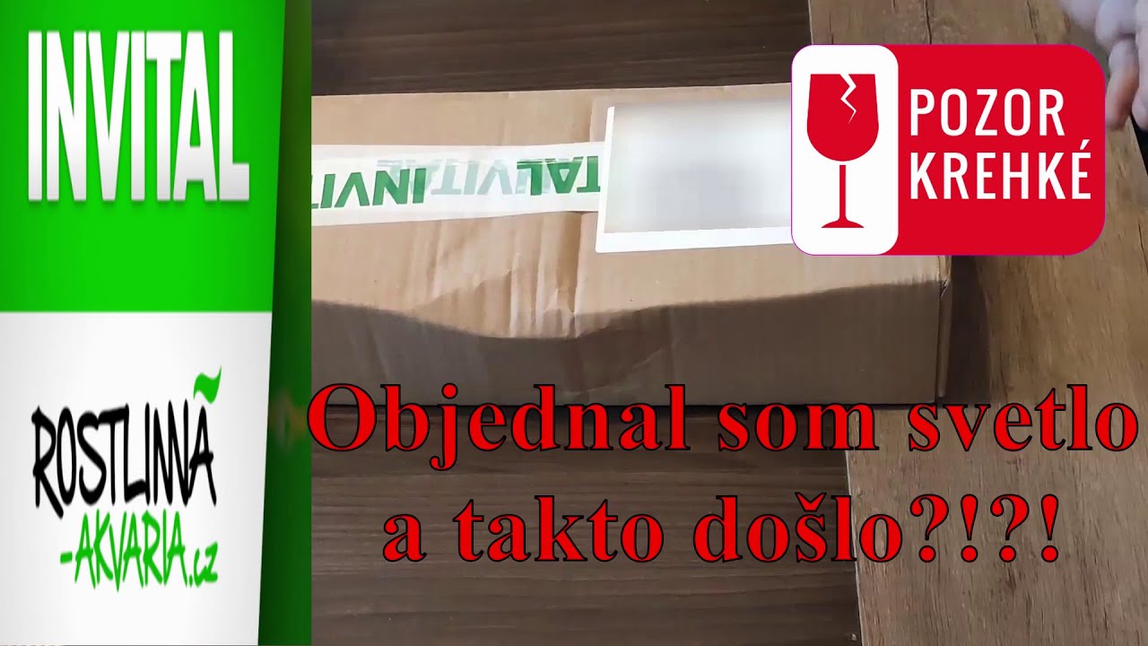 Objednal som svetlo a takto došlo.