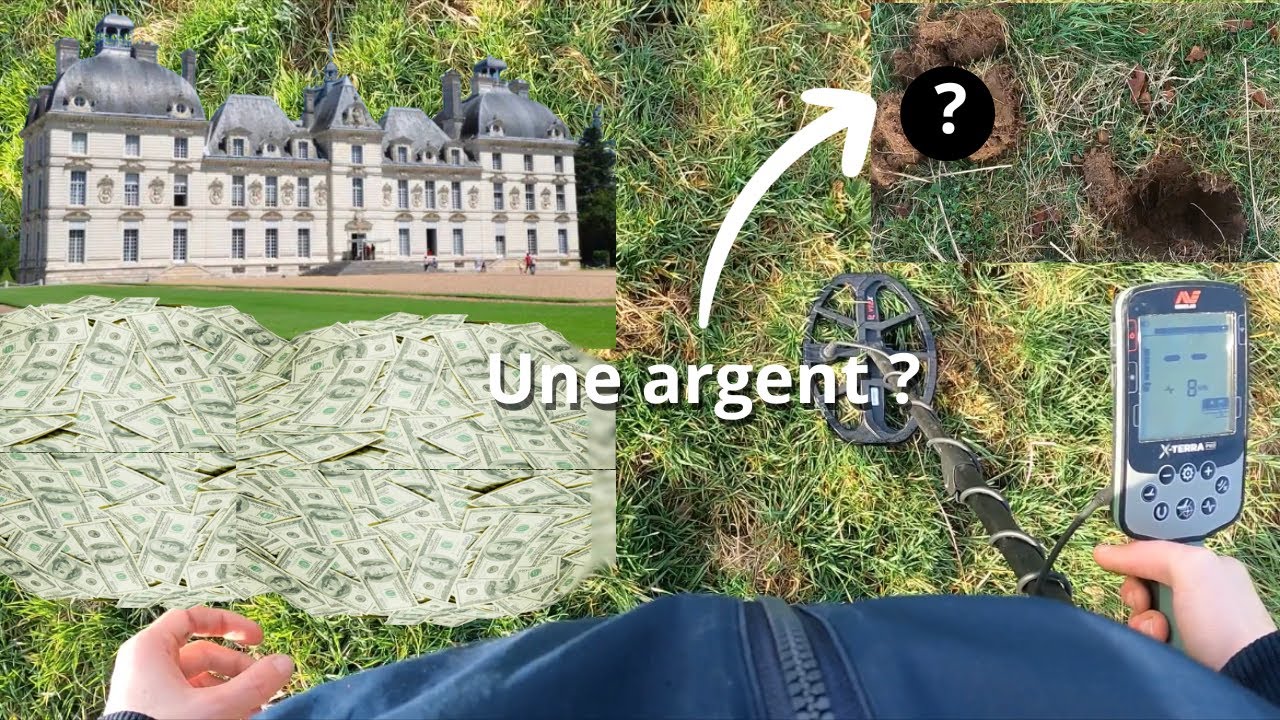 DETECTION PRÈS D’UN CHÂTEAU une magnifique trouvaille.