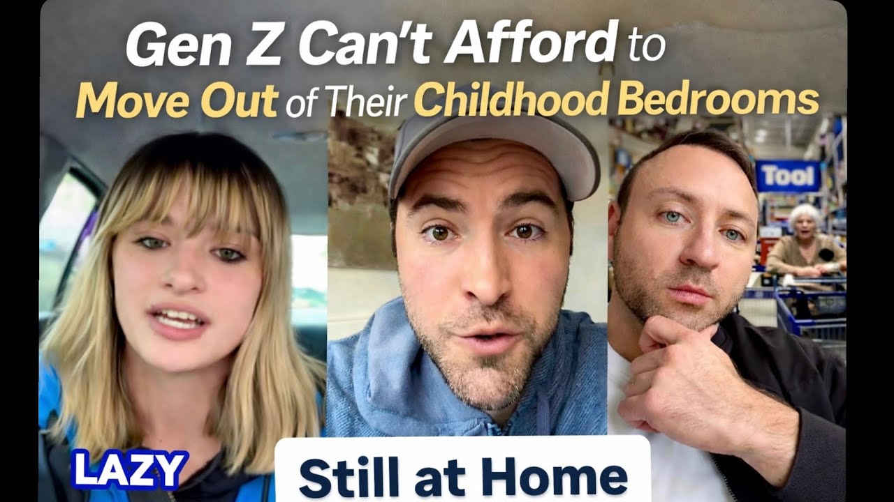Gen Z Can’t Afford to Move Out of Their Childhood Bedrooms
