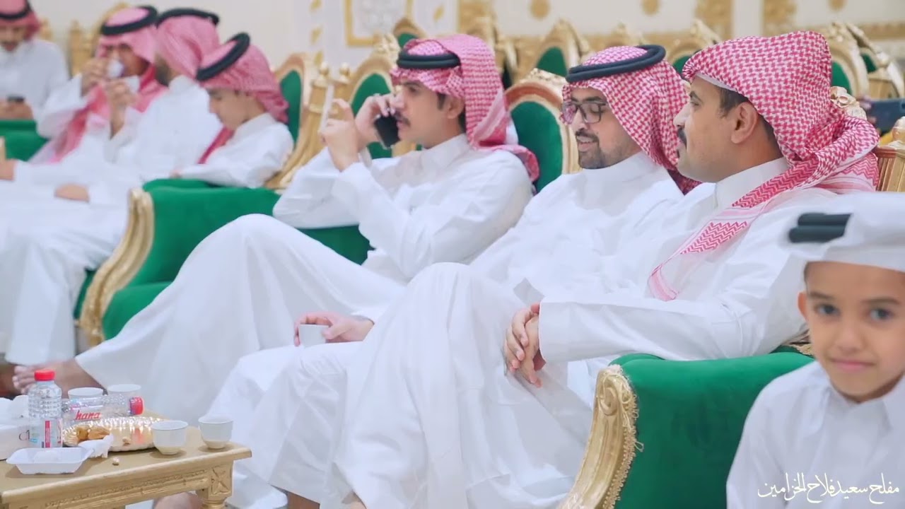 زواج المهندس : مفلح بن سعيد بن فلاح الخزامين