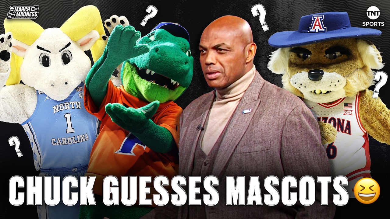 Charles Barkley Plays 'Name That Mascot' Game 😂