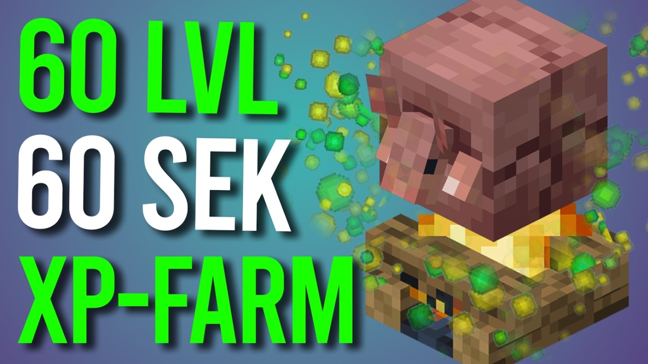 Gürteltier XP Farm Tutorial | Minecraft 1.21 | 60 LVL in 60 SEK 🔥