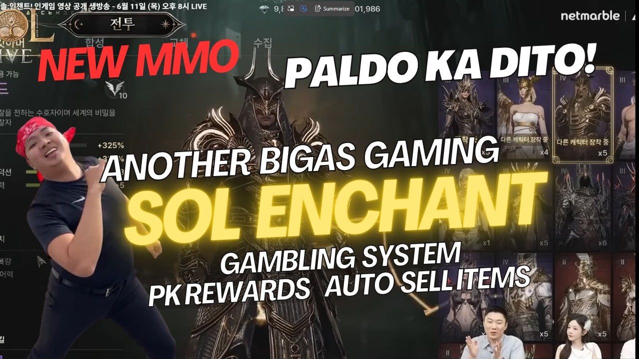 SOL ENCHANT MMORPG HOW TO EARN