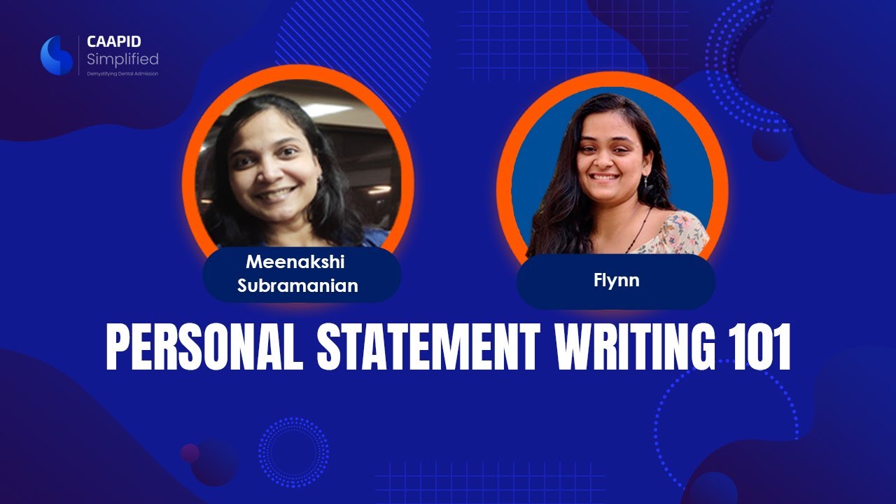 Personal Statement Writing 101 with Our Coaches | Caapid Simplified