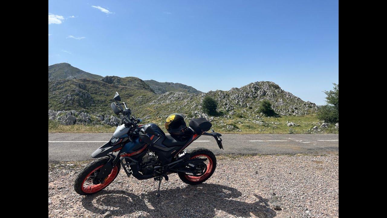 Así Suena el Infierno: Bajada Completa del Angliru en Moto | Zontes U1-125