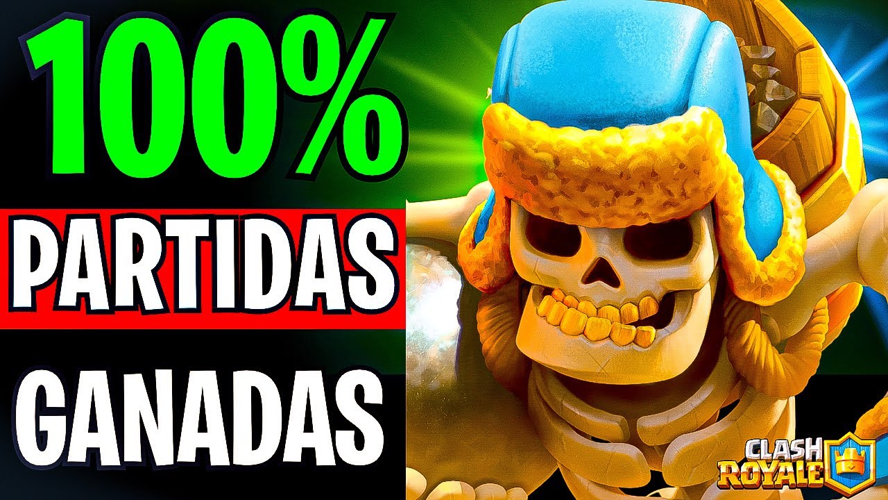 ¡100% WINRATE con el MEJOR MAZO de GIGANTE ESQUELETO!