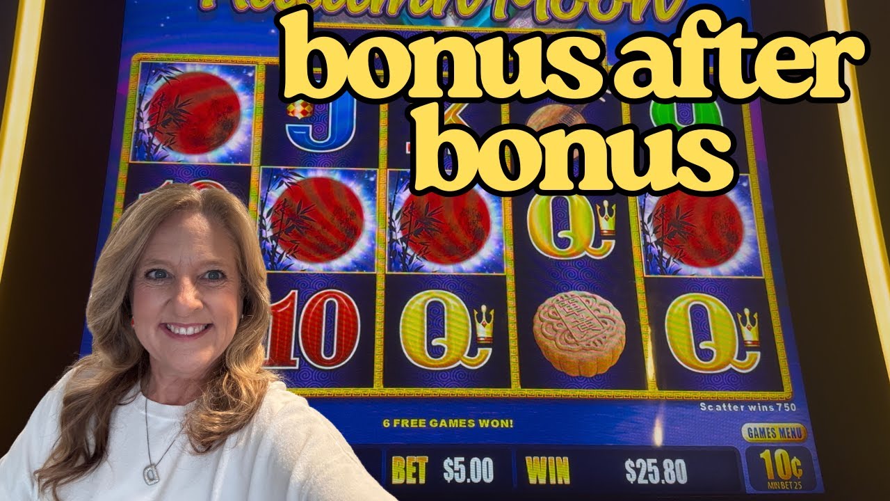 Hitting Bonus After Bonus At The Casino On My Favorite Slots