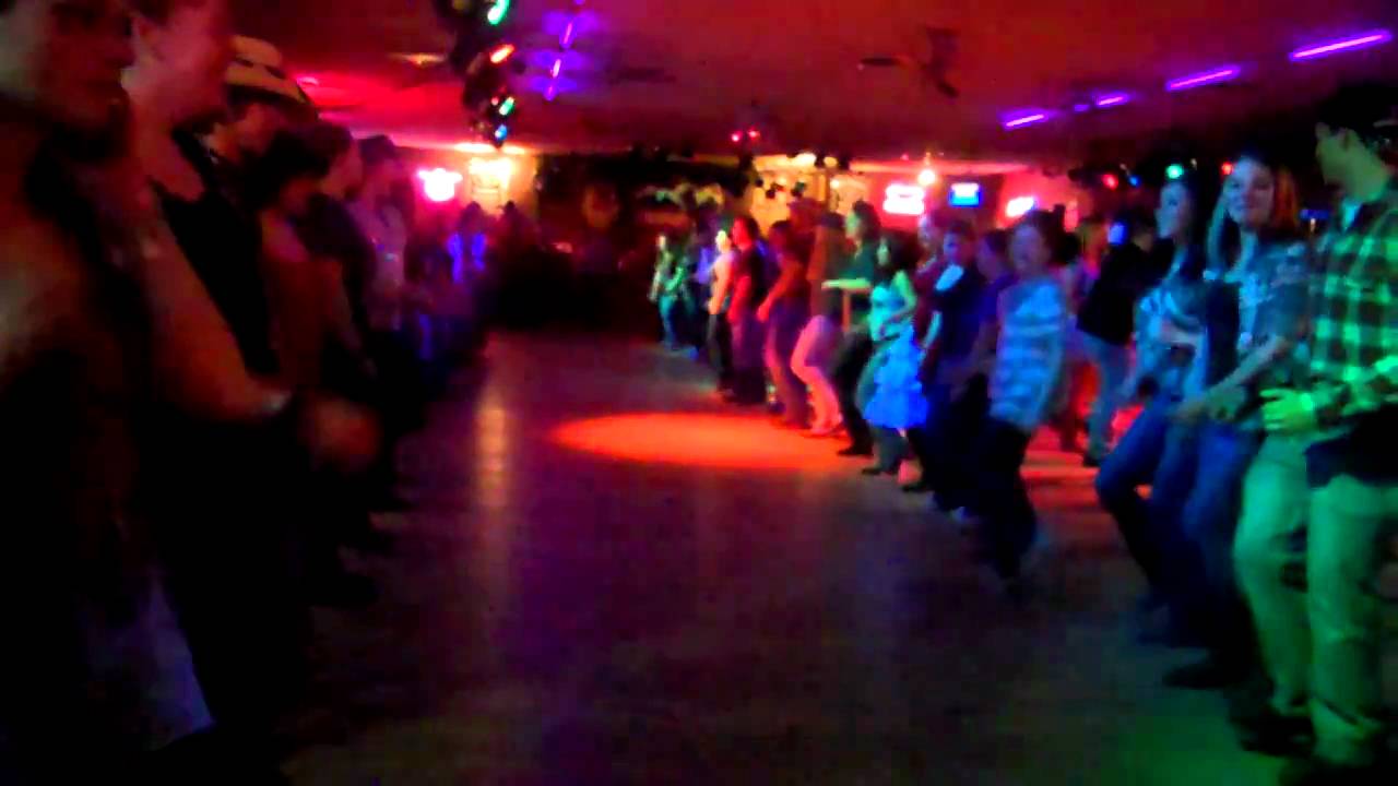 Line Dancing At The Colorado Cafe
