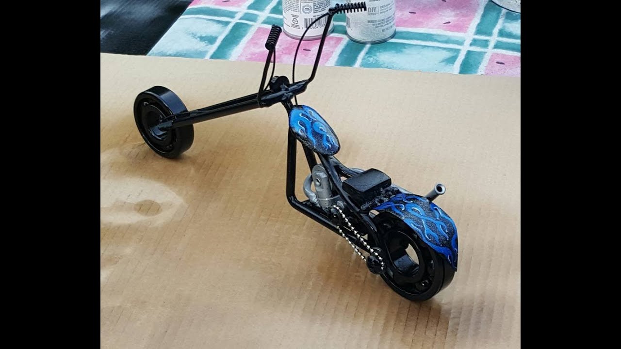 Scrap metal motorcycle, DIY