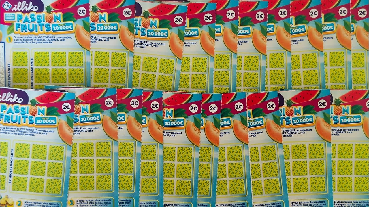 Passion fruits 2024 !! nouveau jeu FDJ ☘️😱🤑🎉🥰