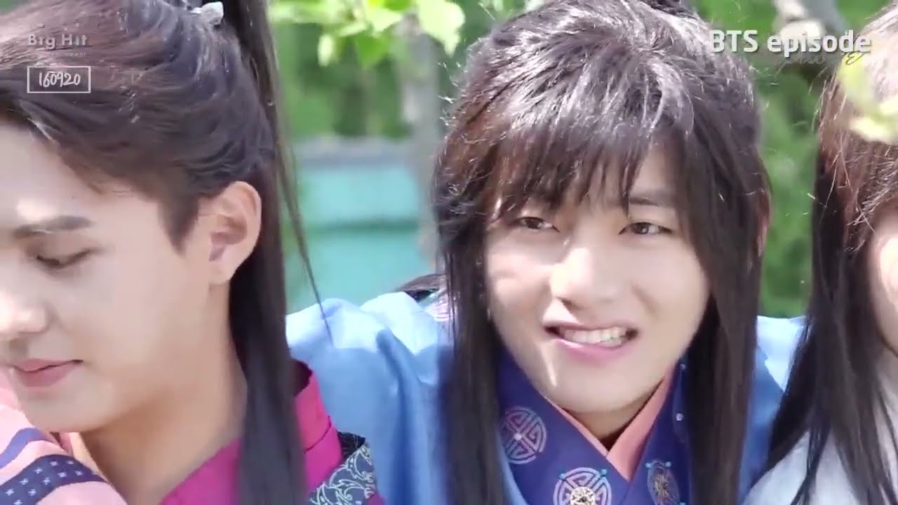 Ви из BTS в роли Хансона 😍 | Это Хансон из «Хваран» (화랑) [с английскими субтитрами]