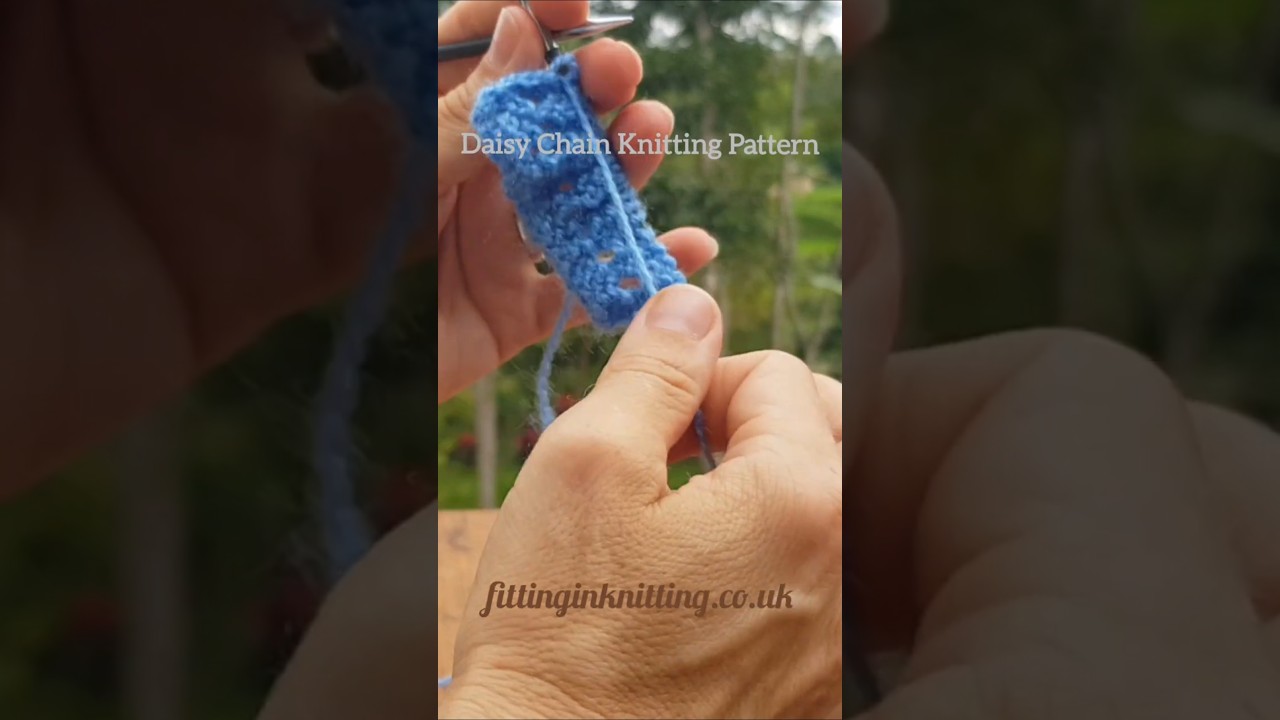 Techniques - How to Purl - For a Knitted Flower!