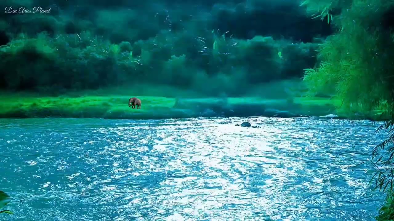 Peaceful River Sounds for Relaxation 💧 Natural Water Sounds for Deep Sleep