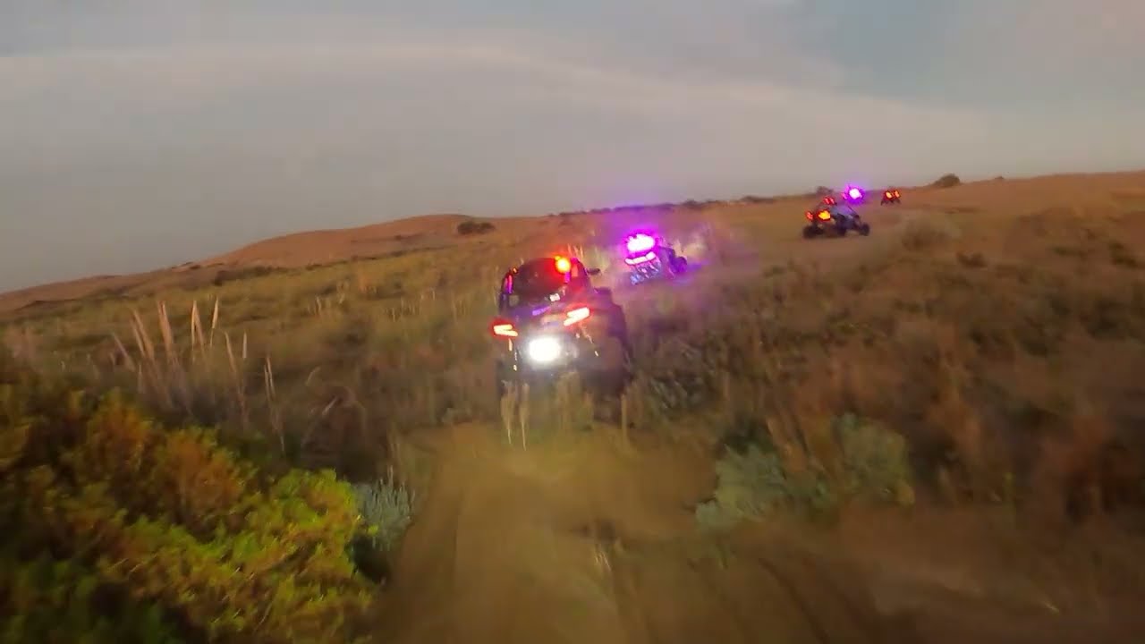 UTV Polaris Medano Blanco Orense Necochea Anochecer