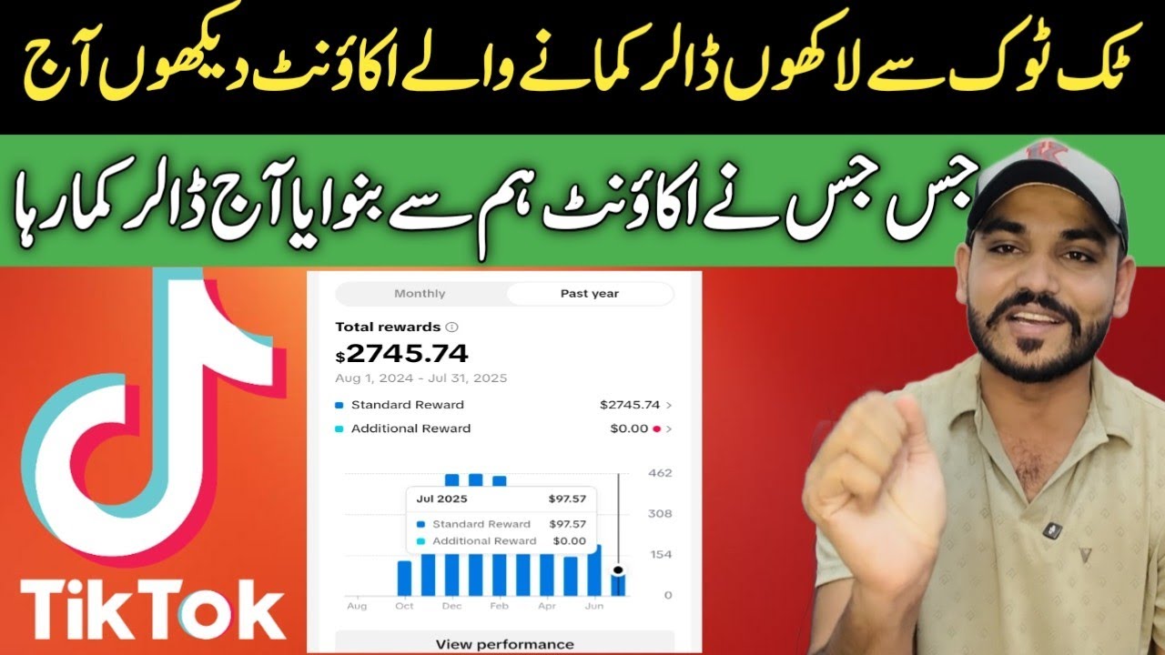 Accounts earning millions of rupees from TikTok, everyone who created an account with us