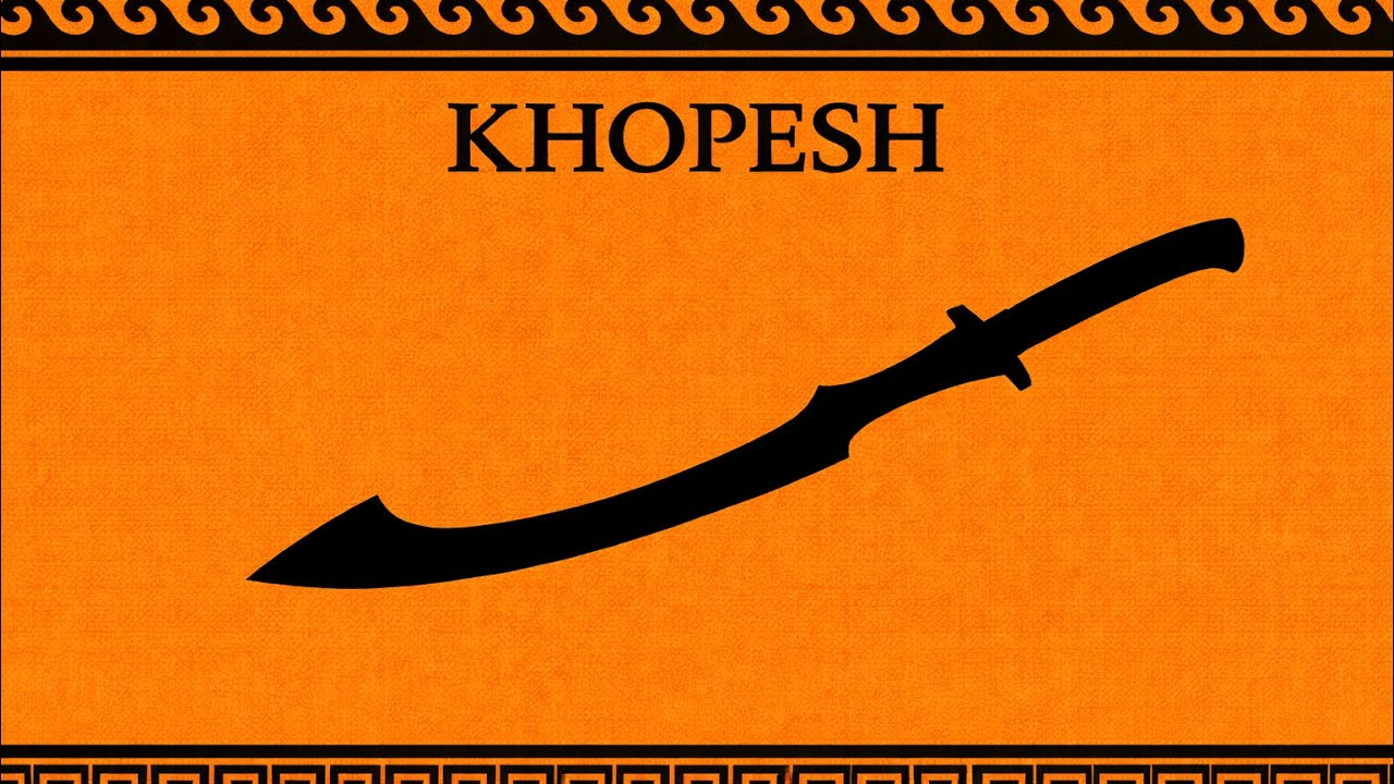Zbraně antiky - Khopesh