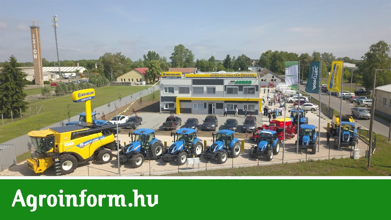 New Holland traktorok és kombájnok várnak rád Baján!