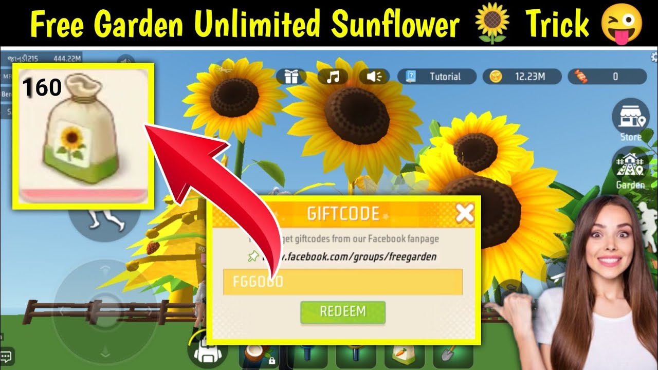 Free Garden Sunflower Seed Glitch 🤯| Free Garden Unlimited Sunflower trick  | Free Garden FF