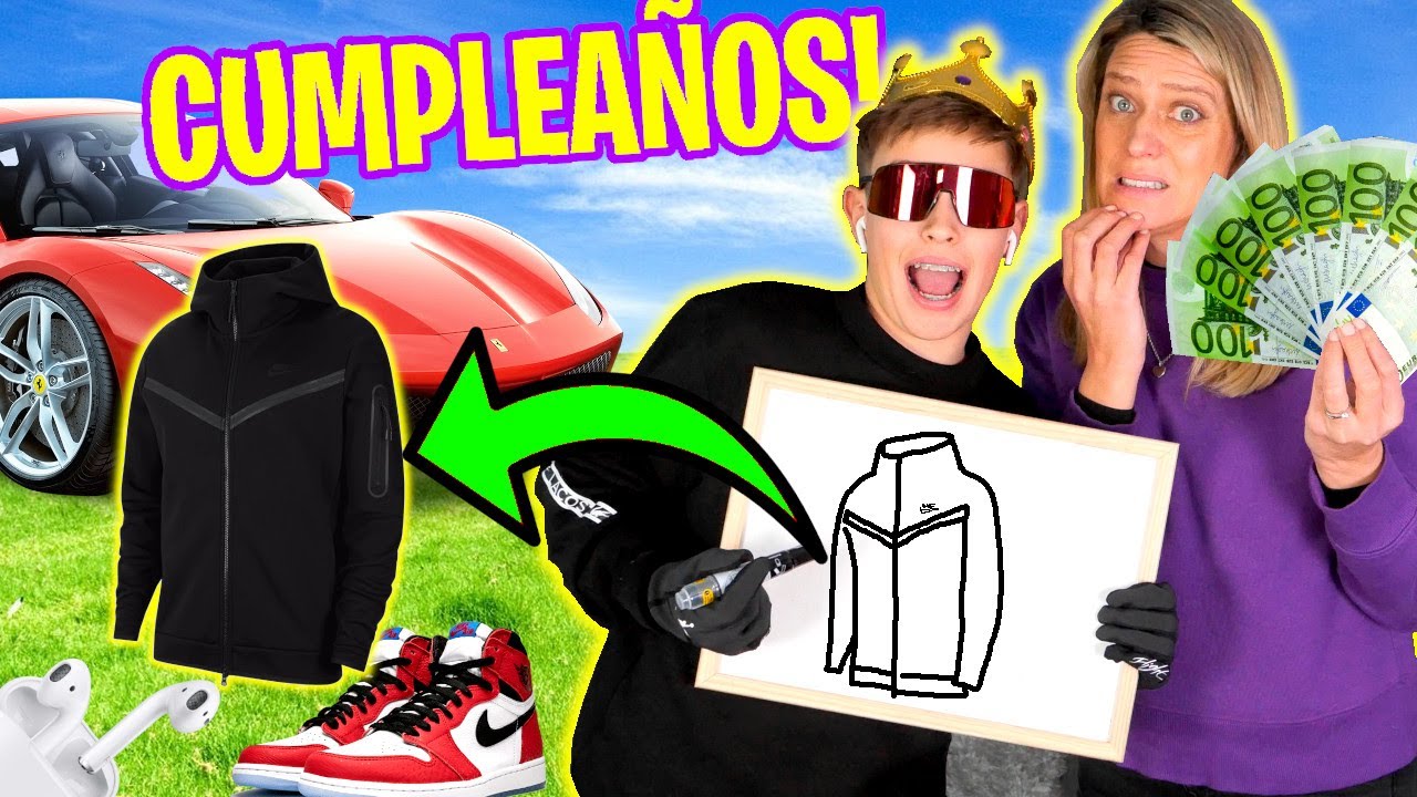 SI LO DIBUJAS TE LO REGALO *CUMPLEAÑOS DE NICO*