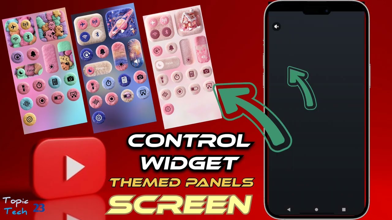 Control Widget | Themed Panels Screen  | New control themed penels | 2026