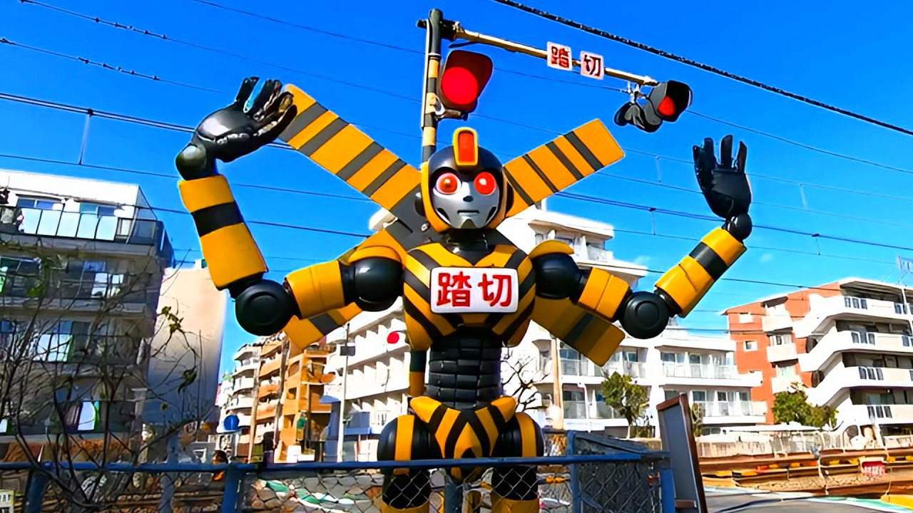 【電車】踏切動画 【鉄道】不思議な踏切カンカン Trains & Railroad crossings video in Japan　踏切ロボット 京浜東北線