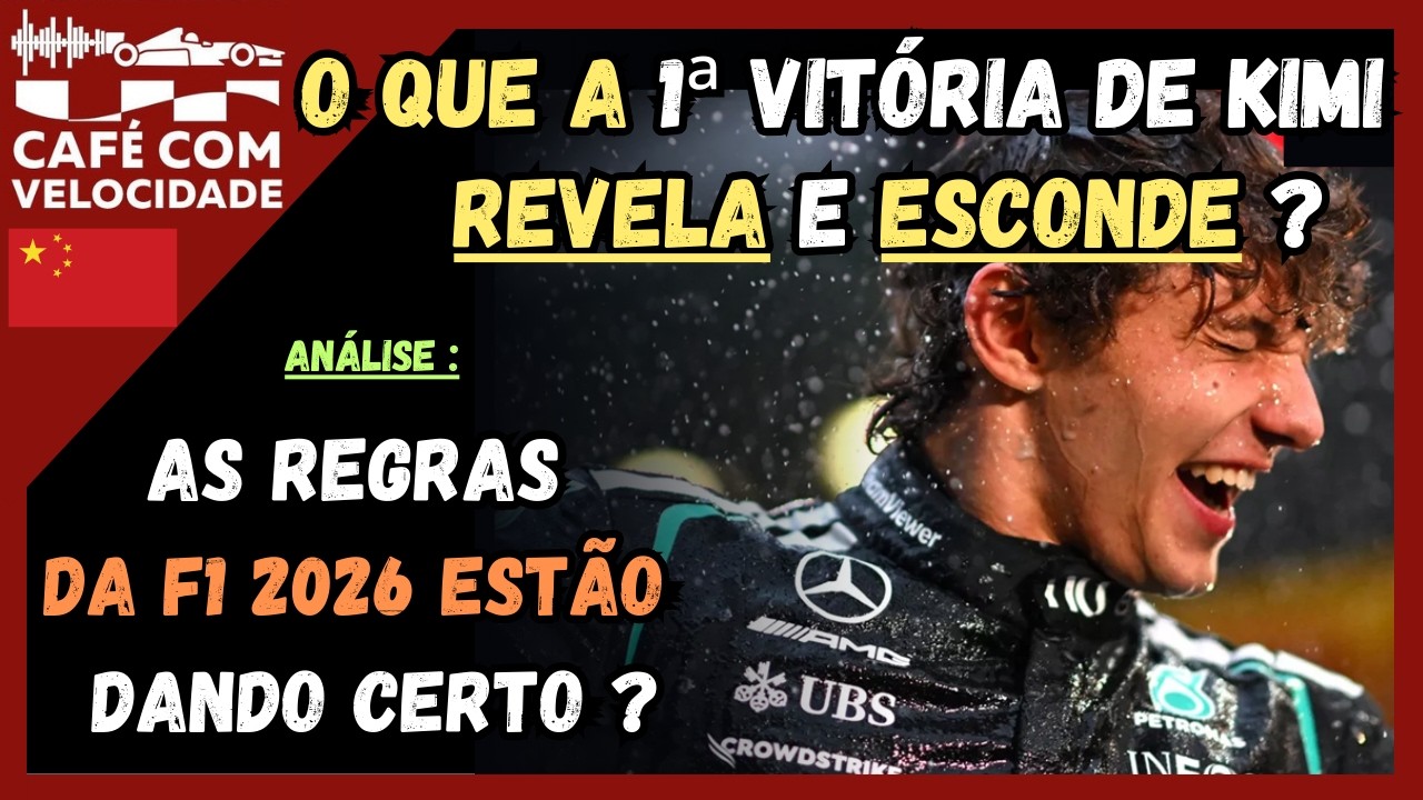 Fórmula 1: análise minuciosa do GP da China | CAFÉ COM VELOCIDADE