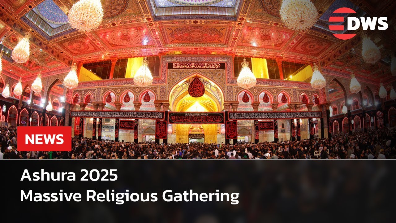 Ashura 2025: Thousands Flock to Karbala Despite 50&deg;C Heat | Massive Pilgrimage in Iraq | AK15