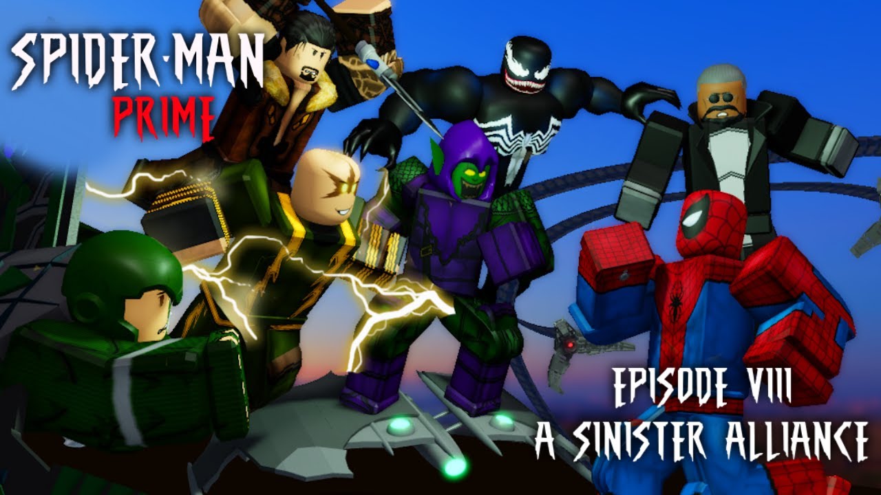 SPIDER-MAN PRIME - A SINISTER ALLIANCE // S1: Episode 8 - SEASON FINALE | Roblox Marvel Film