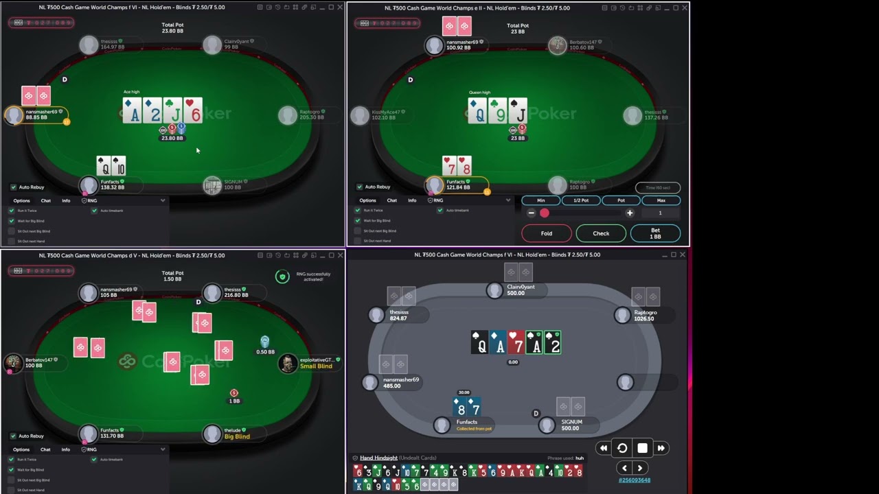 #3 500NL CoinPoker Midstakes Cash Championship
