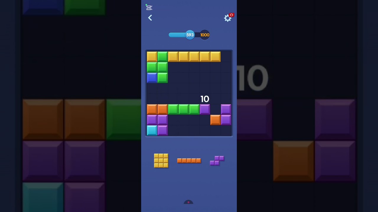 BLOCK BLAST.  #games #blockcraft #gameplay #block #puzzle