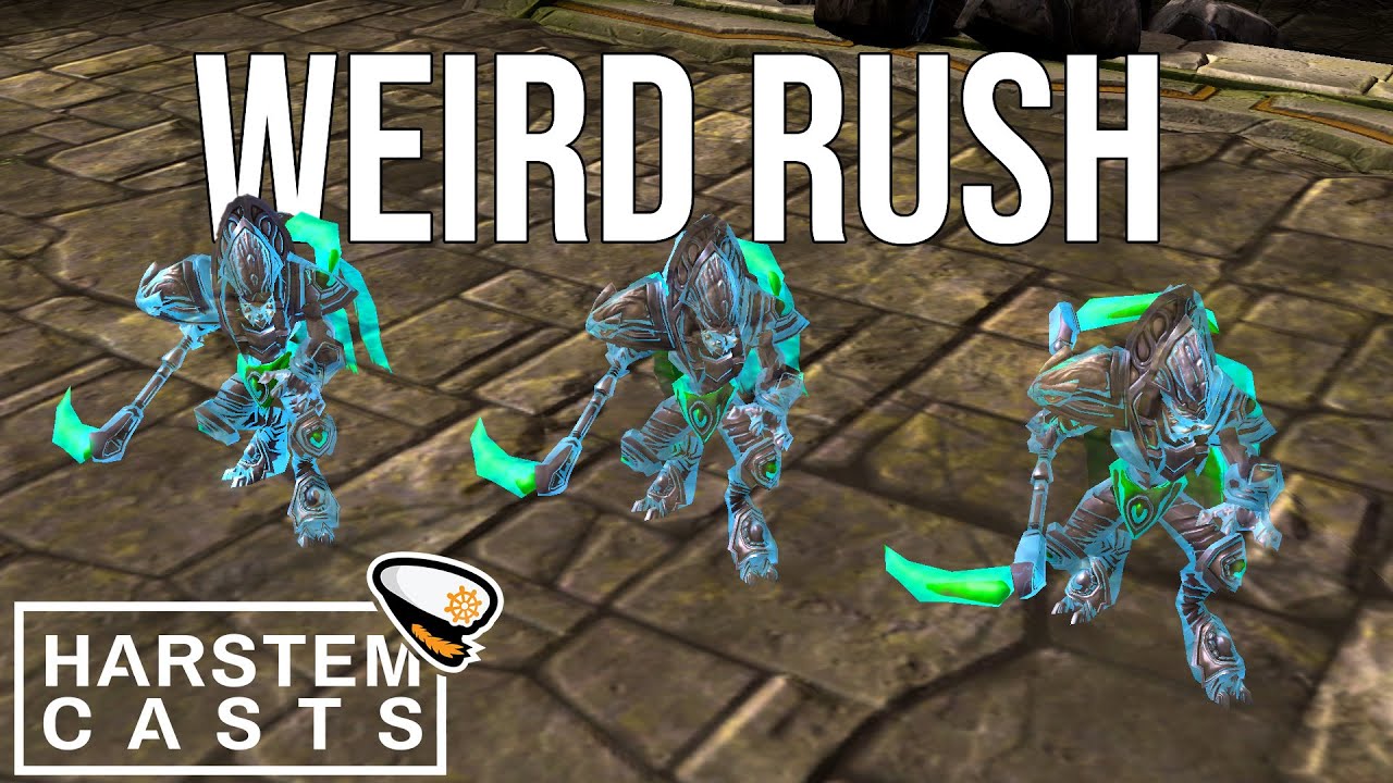 herO's ONE BASE Dark Templar Rush