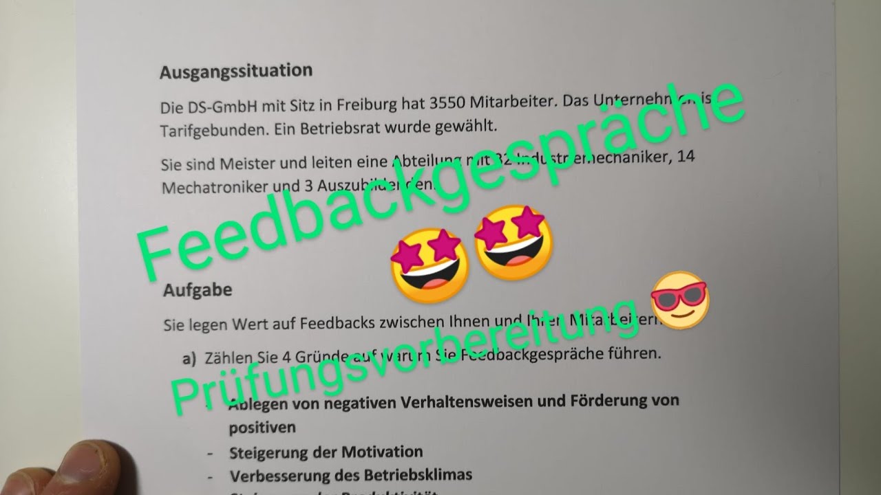 ZiB | Pe | Pf | Feedbacks | Pr&uuml;fungsvorbereitung | Dave Seller