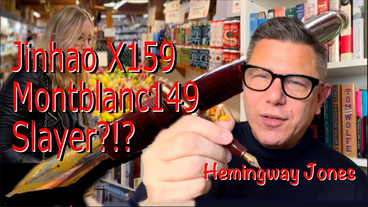 Jinhao X159 Fountain Pen! Better than Montblanc???