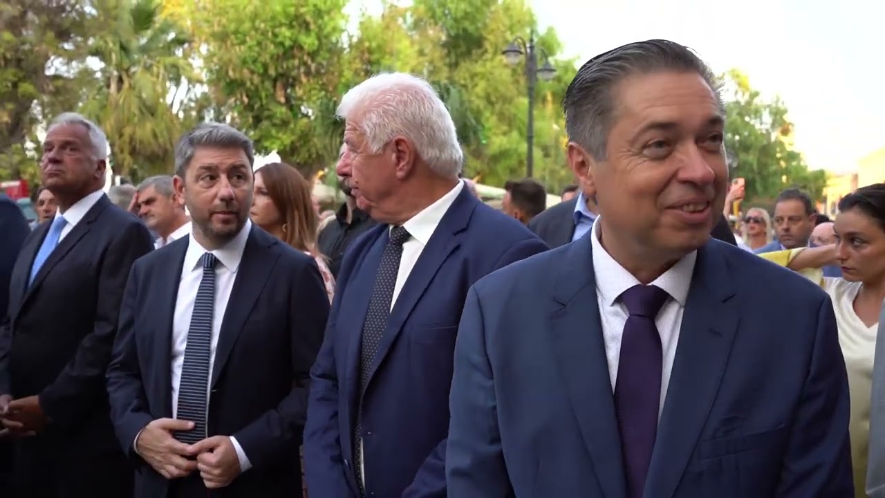 Λιτανεία του σεπτού Σκηνώματος του Αγίου Διονυσίου.Ζάκυνθος 24/08/2024